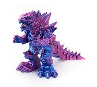 3D Printed Dinosaur Figures With Articulated Bones, Flexible Joints Fidget Dinosaur Toy, 3D-Printed Animals for Home Office Decor Adults Stress Reliefs