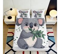 3D Printed Donkey Fitted Sheet Microfiber Deep Pocket Bedroom Bedding, Animal Theme Mattress Fitted Cover Non-Slip Elastic Hem for Adults Teens King（160x200cm）