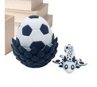 3D Printed Dragon Egg - 3D Printed Flexible Realistic | Ball Shaped Dragon Egg Fidget Toy,for Children Teens Adults Family Home Office School Celebration