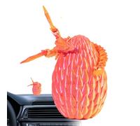 3D Printed Dragon In Egg - Articulated Hatchling Model, Fantasy Creature Toy, Flexible Shell Display, Creative Scale Design Longtail Mythical Play Figure, Engaging Dragon Fun For Kids Playtime Joy