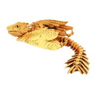 3D Printed Dragon Toy |Movable Multi-Joint Detailing Flying Dragon - Movable Articulated Collectible Figurine, Sensory Toys For Stress, Fidget And Creative