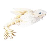 3D Printed Dragon Toy | Multi-Joint Motion Flying Dragon with Feather Detail, Moveable Articulated Collectible Figurine, Sensory Dragon Toys for Stress Relief, A