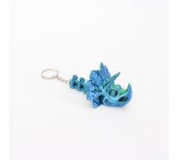 3D Printed Dragon with Articulated Bones for Adult, 3D Printed Dinosaur Fidget Keychain for Stress Relief Adults Home Office Decor Poseable T-Rex with Flexible Joints, Relief Stress and Anxiety
