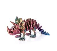 3D Printed Dragon with Articulated Joints for Adult, 3D Printed Dinosaur Fidget Toys Decor for Stress Relief (A)