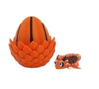 3D Printed Dragon with Egg - Funny Easter Basket Stuffers,Easter Egg Dragon Toy for Kids | for Children Teens Adults Family Home Office School Celebration