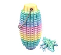 3D Printed Dragons,Stimulation Key Pendant - 3D Printing Fidget Stress Reduction Portable Decorations for Bag Home Birthday Adults Kids