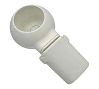 3D Printed Drill Dust Collector, Quick-Attach Dust Catcher Box for Standard Drill Bits, Portable Debris Trap for Home Renovation and DIY Drilling, White and Red