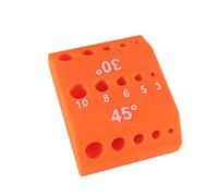 3D Printed Drill Guide with Numerical Scales Multi Angles, A