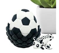 3D Printed Eggs | 3D Printed Baseball Desk Decor | Articulated Dragon Egg Fidget Figurine | for Adults Women Men Kids Girls Boys Home Office School Bedroom Shelf Entryway Bedside