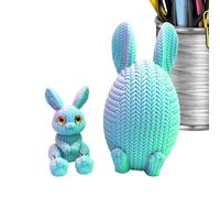 3D Printed Eggs - Decoration for the Desk - Decorative Figure & Gift Idea, Suitable for Children Adults Collectors Craft Lovers Bookshelf Windowsill Display Case Bedroom Living Room Office
