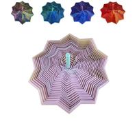 3D Printed Expanded Sensory Fidget Star, 3D Expanded Sensory Fidget Star with Handle,Expandable Fractal Fidget Toys Hexagon with Handle,for Relieving Stress, Irritability and Relaxation (Pink,M)