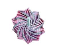 3D Printed Expanded Sensory Fidget Star, 3D Printed Fidget Star Toy, Sensory Fidgets Stars, Spiral Stress Relief Toy With Handle, Great Christmas, Birthday New Year Gift