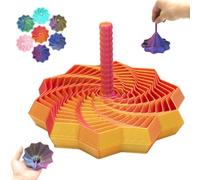 3D Printed Expanded Sensory Fidget Star, Fractal Fidget Hexagon with Handles, 2026 New Honeycomb Whirling Spiral Design for Adults, Perfect for Holiday, Christmas, Birthday Gifts(C#,Large)