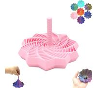 3D Printed Expanded Sensory Fidget Star, Honeycomb Spiral Fractal Fidget Hexagon,for Adults, Perfect For Holiday, Christmas, Birthday Gifts(Pink,M)