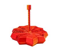 3D Printed Expanded Sensory Fidget Star with Handle, 2025 Expandable Fractal Fidget Star Octagonal Design, Colorful Honeycomb Whirling Spiral 3D Printed Fidget Star for ADHD, Stress Relief (C)