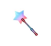 3D Printed Fairy Wand Card Holder Taps to Pays Wands Contactless Various Credit Cards Payment Cards for Teens Adults Tech Lovers Cosplay Magicians Performers (A)
