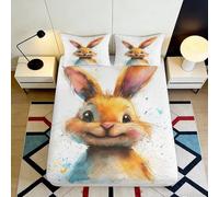 3D Printed Fantasy Cat Fitted Sheet Microfiber Deep Pocket Non-Slip Bedroom Bedding Fantasy Cat Mattress Fitted Cover Small Double（140x200cm）