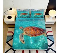 3D Printed Fantasy Forest Fitted Sheet Microfiber Deep Pocket Bedroom Bedding Set Fantasy Forest Mattress Fitted Cover Non-Slip Small Double（140x200cm）