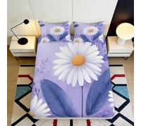 3D Printed Feather Fitted Sheet Microfiber Deep Pocket Non-Slip Bedroom Bedding Angel Feather Mattress Fitted Cover Washable Single（90x200cm）