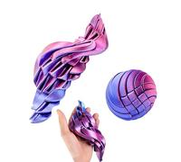 3D Printed Fidget Ball Toy, Twistable Gear Sphere, Sensory Stress Relief Toy for Anxiety, Desk Fidget for Home and Office