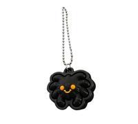 3D Printed Fidget Clicker Toy, Cute Cat and Spider Sensory Keychain for Stress Relief, Silent Anxiety Calming Tool for Adults Teens, Portable Desktop Gadget Cobweb