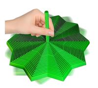 3D Printed Fidget - Expanded Sensory Fidget Star | Sensory Cool Gadgets Desk Ornaments for Adults Students Boys Girls Long Commutes Work Study Home Breaks