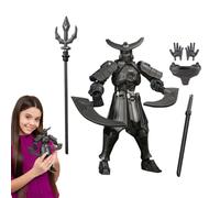 3D Printed Figure, 3D Action Figure Elegant Table Display | Mobile Body Toy for Adults Bedroom Living Room Desk Shelf Decor