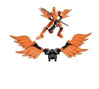 3D Printed Figure Wings,3D Figure Wings,Multi-articular & Articulated Robot Action Figures | Collectible & Mobile Multi-Joint Mobile DIY Robot for Adults, g
