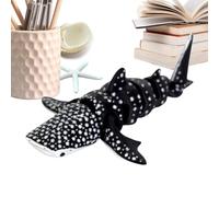 3D Printed Figurine - Articulated Shark Toy, Fidget Animal Model, Moveable Joint Structure, Desktop Decor Keepsake, Home Office Ornament, Living Room Bedroom Blue Large Size Bundle