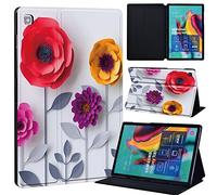 3D Printed FINDING CASE Fit Samsung Galaxy Tab S5e 10.5 Leather Cover 2019 SM-T720 / T725, PU Flip Leather Smart Lightweight Shell Stand Cover Case for Samsung Galaxy Tab S5e 10.5 2019