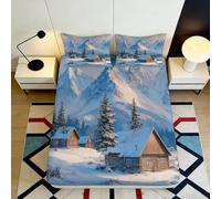 3D Printed Fitted Sheet Microfiber Cosmos Starry Sky with Anti-Slip Design for Bedroom and Dormitory Mattress Protection 90x200x25cm