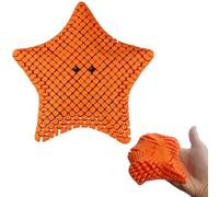 3D Printed Flexible Playful Star, Sensory Fidget Toy Transformable Stress Relief Finger Toys Articulated Galaxy Starfish Toy Desk Accessory with Fun Shape Fidget Star Toys for Adult and Kids