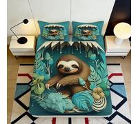 3D Printed French Bulldog Fitted Sheet Microfiber Deep Pocket Bedroom Non-Slip Dog Pattern Mattress Fitted Cover 120x200x25cm