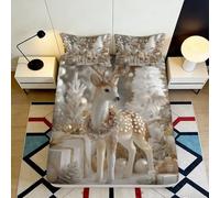 3D Printed French Bulldog Paw Fitted Sheet Microfiber Deep Pocket Non-Slip Bedroom Bedding Set Pet Theme Mattress Fitted Cover Washable 160x200x25cm