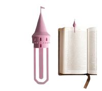 3D Printed Funny Bookmarks, Castle Tower Holder, Novelty Cute Page Marker, Creative Reading Accessories, Funny Learning Gift Choice, Suitable for Women, Men, Teachers, Girls, Teenagers
