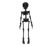 3D Printed Funny Goth Skeleton Fridge Magnets, Posable Body Skeleton Magnets, Mini Skull Fridge Magnets with Movable Joints, Multi-Color Human Skull Magnetic Decor for Refrigerator Locker (B)