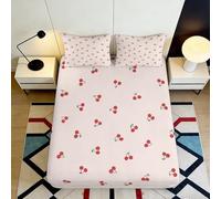 3D Printed Galaxy Fitted Sheet Microfiber Deep Pocket Non-Slip Bedding Set Astronomy Mattress Fitted Cover Breathable for Bedroom 120x200x25cm