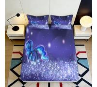 3D Printed Galaxy Fitted Sheet Microfiber Deep Pocket Non-Slip Dreamy Galaxy Mattress Fitted Cover Washable for Bedroom Bedding 180x200x25cm