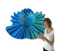 3D Printed Gear Ball Fidget, Gear Ball Fidget Toy - Sphere, 3D Printed, Exciting Activity Gear Ball for Adults and Children from 6 Years