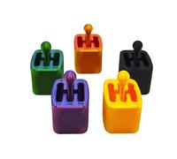 3D Printed Gear Shifter Fidget, Manual Gear Transmission Paddle, Stress Relief Desk Ornament Home Office Decor, Relaxing Tactile Accessory for Cars Workspaces