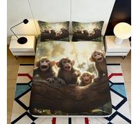 3D Printed Ginkgo Leaf Fitted Sheet Microfiber Deep Pocket Full Wrap for Adults Bedroom, Ginkgo Leaf Mattress Fitted Cover Non-Slip Elastic Hem Washable Mattress Protector Single（90x190cm）