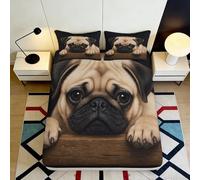 3D Printed Glow Dinosaur Fitted Sheet Microfiber Deep Pocket Non-Slip Glow Dinosaur Mattress Fitted Cover for Bedroom Small Double（140x200cm）