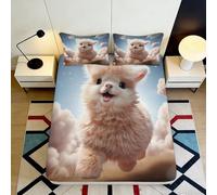 3D Printed Green Luna Moth Fitted Sheet Microfiber Deep Pocket Bedroom Bedding Green Luna Moth Mattress Fitted Cover Non-Slip Washable Single（90x190cm）