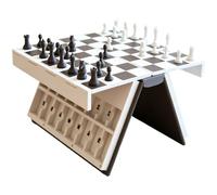 3D Printed Hangman Game Book with Flippable Letter Tiles, Book Style Spelling Challenge Table Game for Family Gatherings, Travel, Educational Play, Dark Grey, 6.7 x 4.7 x 1.6 in / 17 x 12 x 4 cm
