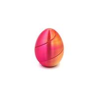 3D Printed Impossible Spiral Egg Shuttle Toys, Vortex Thread Illusion, Mini Home and Office Desk Decoration