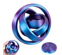 3D-Printed Interstellar Sphere Fidget Spinner, 360° Desk Toy Set