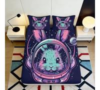 3D Printed Jungle Animals Fitted Sheet Microfiber Non-Slip Deep Pocket Bedroom Bedding Animal Mattress Fitted Cover King（160x200cm）