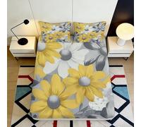 3D Printed Jungle Fitted Sheet Microfiber Non-Slip Deep Pocket Bedroom Bedding Jungle Mattress Fitted Cover Washable Bed Protector Single（90x190cm）