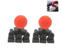 3D Printed Keyboard Joystick Keycap, Retro Gaming Accessory Custom 4 - Key Linkage Mod, DIY Novelty Analog Button Attachment Set, for WASD 4-Key Linkage Mod Mini Fighting Controller (2pcsD)