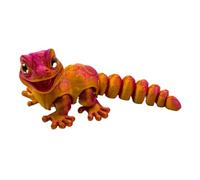 3D Printed Lizard Model | Colorful Anti-Stress Lizard Statue, Desk Decoration, Reptile Models, Unisex Stress Relief Toy for Bedroom, Living Room, Desk